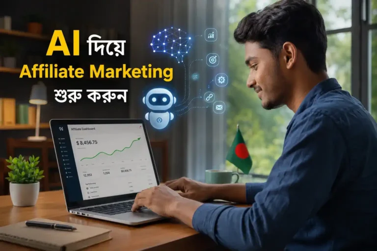 AI দিয়ে Affiliate Marketing করে অনলাইন ইনকাম করার প্রক্রিয়া
