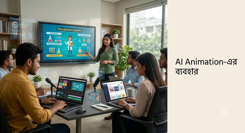 AI Animation Video তৈরির জন্য Storyboard ও Video Editing