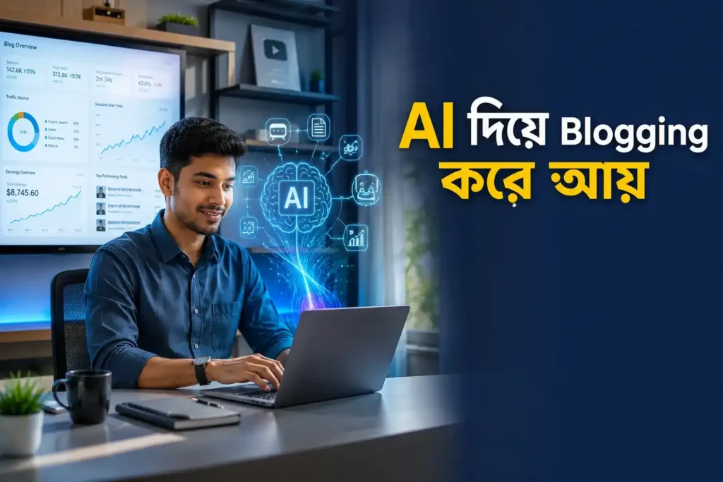AI দিয়ে Blogging করে আয় করার সম্পূর্ণ গাইড বাংলাদেশ