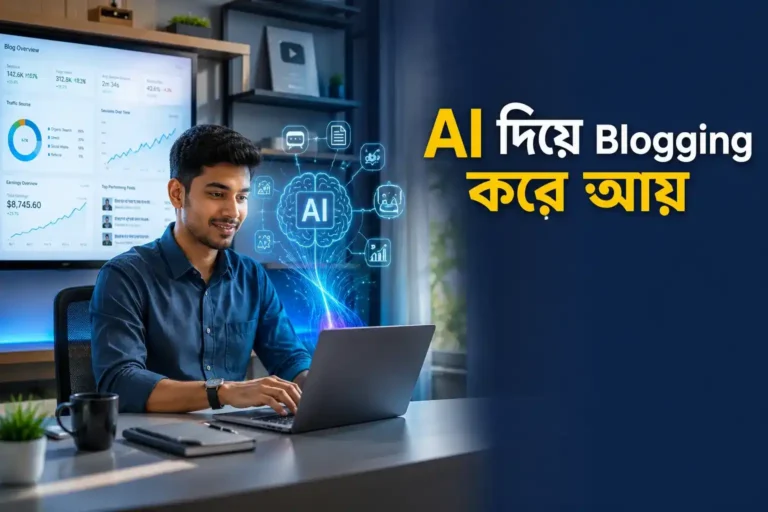 AI দিয়ে Blogging করে আয় করার সম্পূর্ণ গাইড বাংলাদেশ