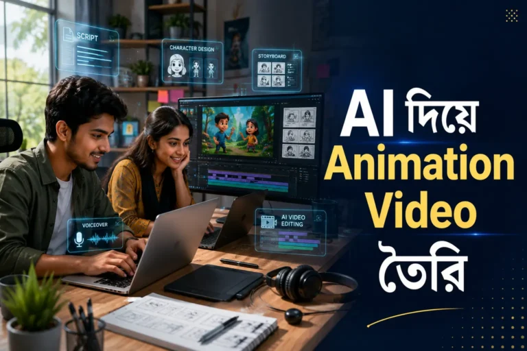 AI দিয়ে Animation Video তৈরি করছেন তরুণ বাংলাদেশি কনটেন্ট ক্রিয়েটর