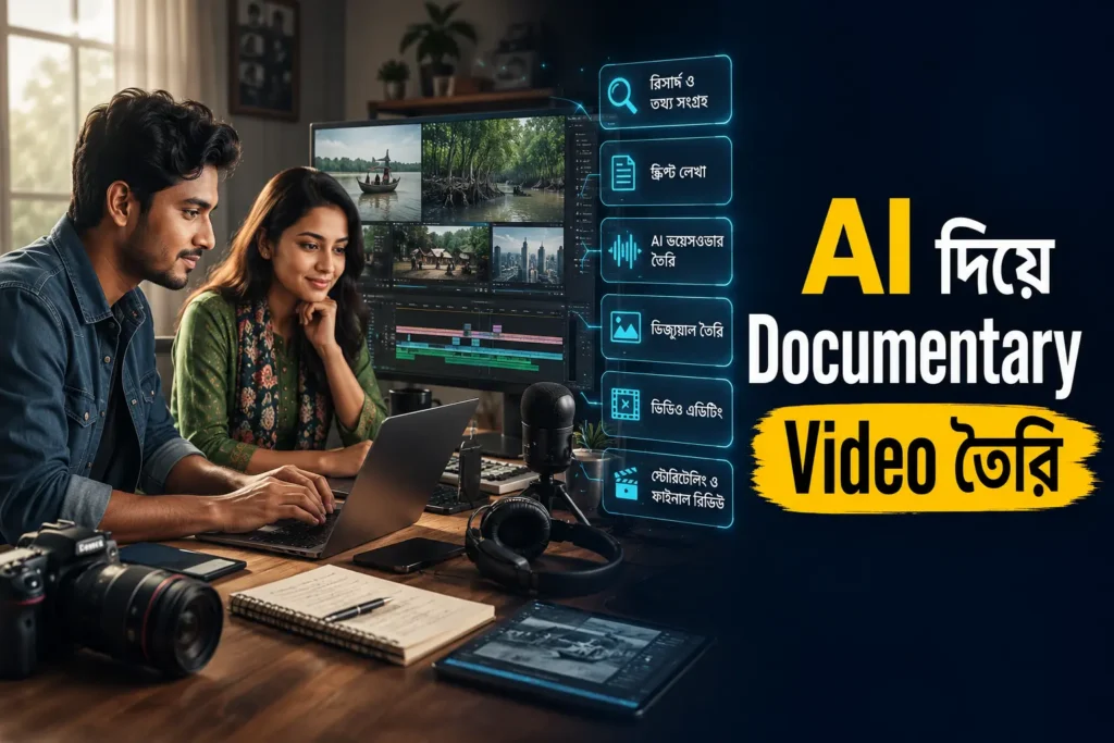 AI দিয়ে Documentary Video তৈরি করছেন বাংলাদেশি তরুণ-তরুণী