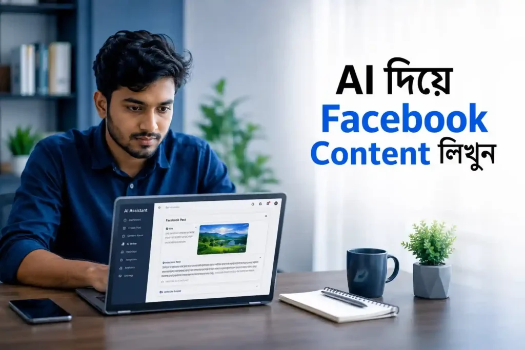 AI দিয়ে Facebook Content লিখুন সহজ উপায়ে