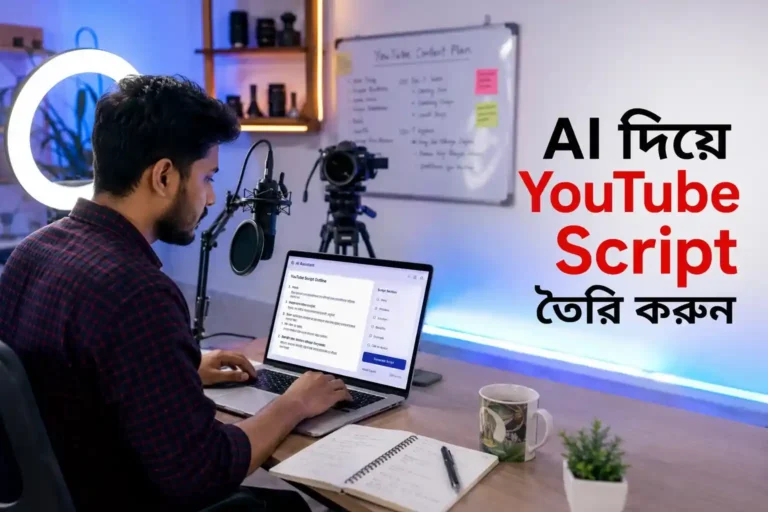 AI দিয়ে YouTube Script তৈরি করার সম্পূর্ণ গাইড