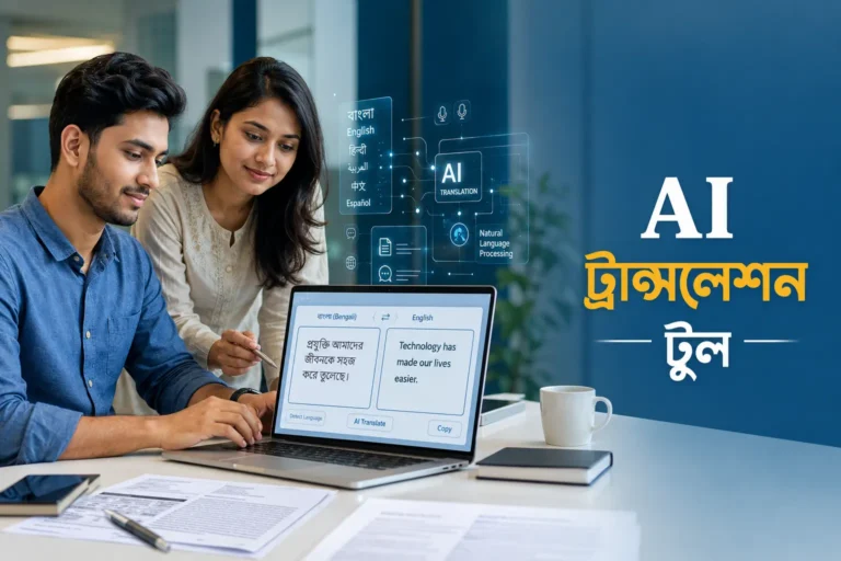 AI Translation Tool ব্যবহার করে বাংলা থেকে ইংরেজি অনুবাদ