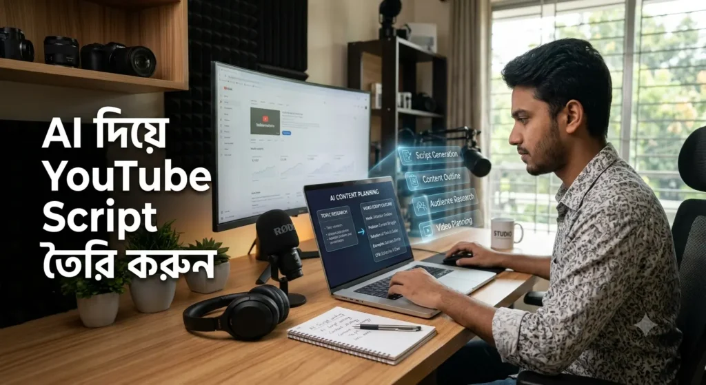 AI ব্যবহার করে YouTube Video Script ও Content Planning