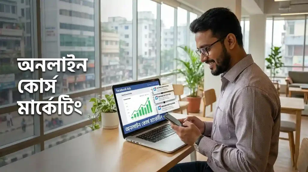 অনলাইন কোর্স মার্কেটিং ও বিক্রির কৌশল