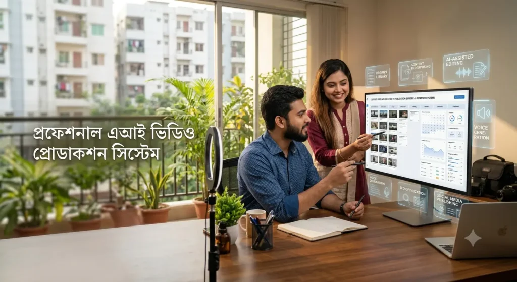 Professional AI Video Production Workflow এবং Content Strategy