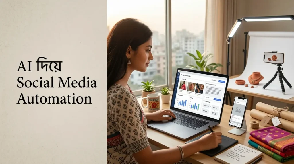 Social Media Automation-এর জন্য AI Tool ব্যবহার করছেন বাংলাদেশি Digital Professional