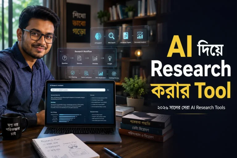 AI দিয়ে Research করার Tool ব্যবহার করে বাংলাদেশি তরুণের গবেষণা
