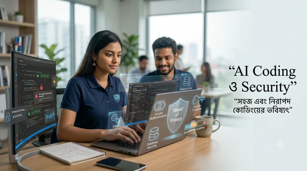 AI Assistant ব্যবহার করে Programming Project তৈরি করার দৃশ্য