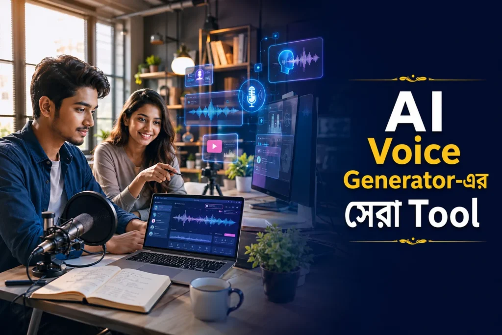 AI Voice Generator-এর সেরা Tool ব্যবহার করে বাংলাদেশি Content Creator