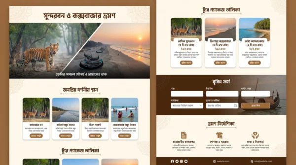Landing page